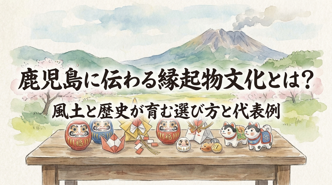 鹿児島に伝わる縁起物文化とは？風土と歴史が育む選び方と代表例