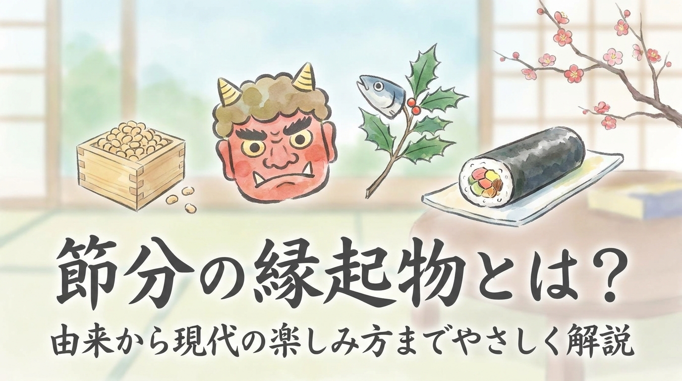 節分の縁起物とは？由来から現代の楽しみ方までやさしく解説